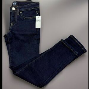 GAP Kids Dark Wash Super Skinny Jeans Size 6 NWT Stretch Denim